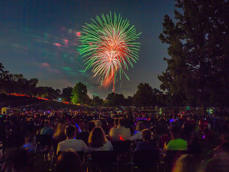 Gahanna Parks Fireworks Celebration Event
